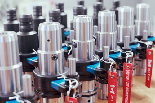 batch of standard MITIS vibration drilling tool-holders