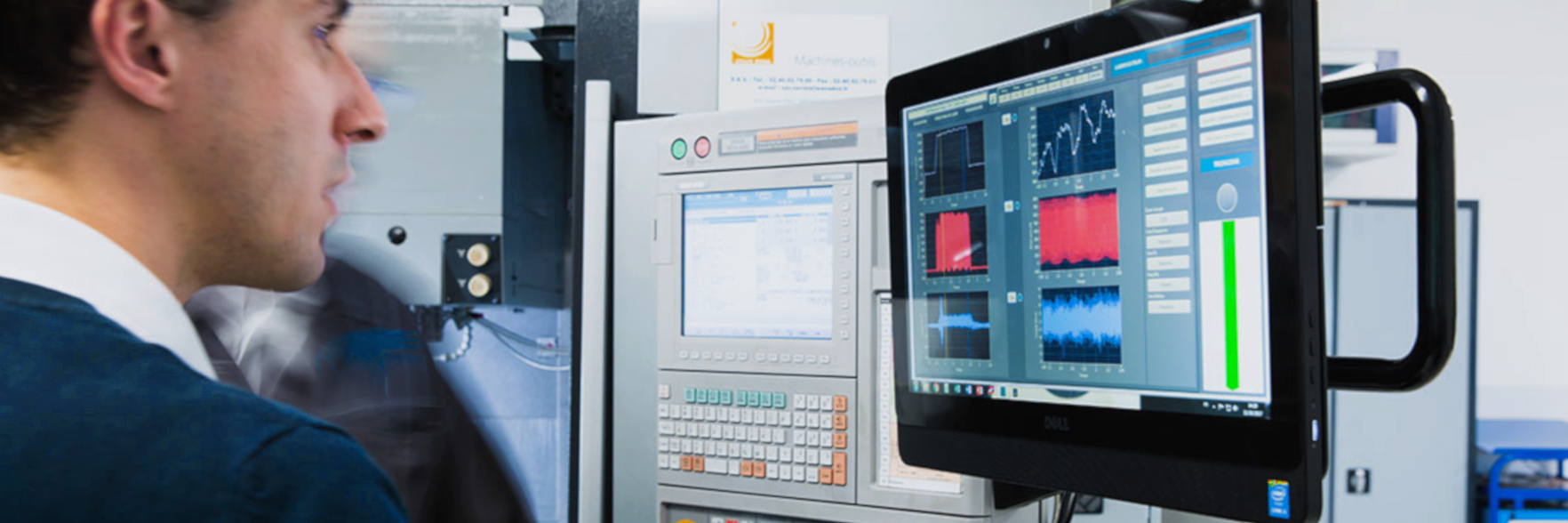 machining monitoring on the MITISlab with the Witis acquisition and analysis software
